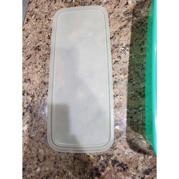 Tupperware Celery Vegetable Crisper Bread Keeper Saver Jadeite Green (vintage) - Picture 14 of 16